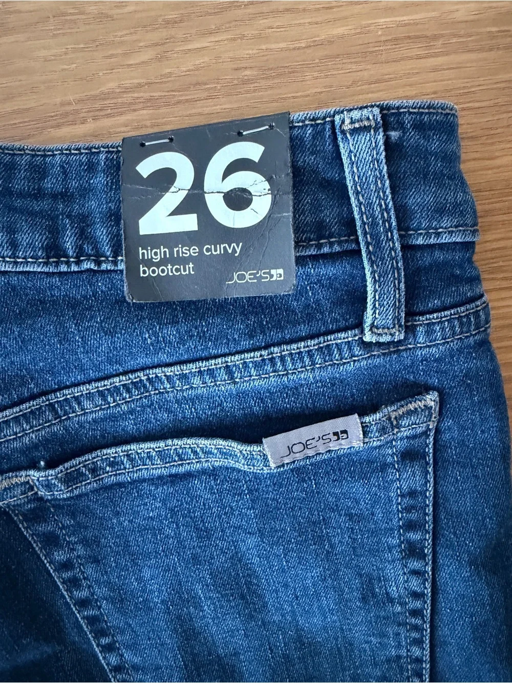 Joe's Jeans Elva High Rise Curvy Bootcut Jeans Blue Women's - Size 26
